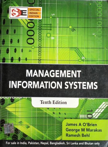 MANAGEMENT INFORMATION SYSTEMS (Old Book)