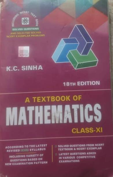 A Textbook Of Mathematics Class-Xi