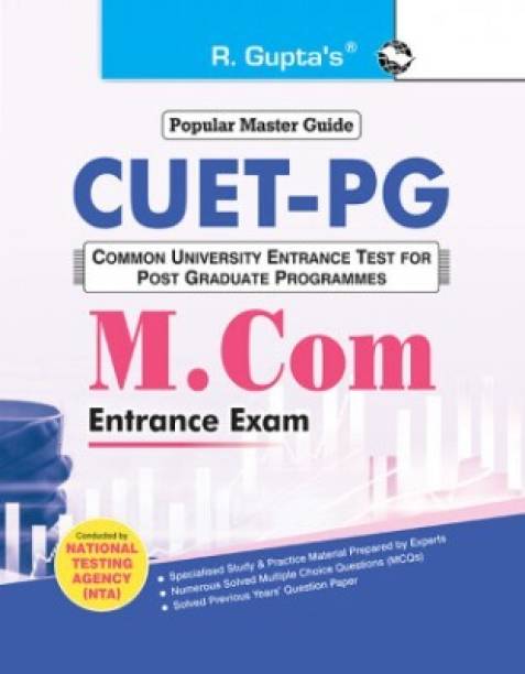 R GUPTA CUET-PG: M.Com Entrance Exam Guide