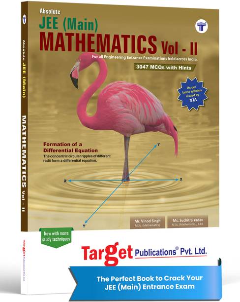 JEE Main Absolute Maths Vol 2 Book | Engineering Exam Preparation 2025 | Chapterwise MCQ And As Per Latest Syllabus Prescribed By NMC