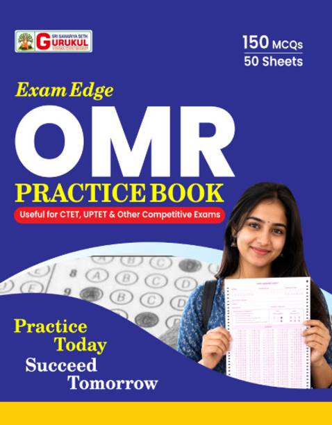 CTET & UPTET OMR Practice Book | 150 MCQs Per Sheet | 50 Pages Teacher Eligibility Test OMR Sheet Bundle For CTET, UPTET, STET & State TET Exams