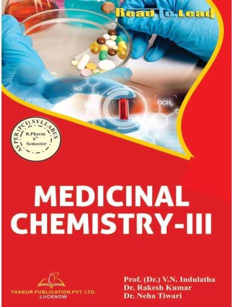 Medicinal Chemistry III B. Pharm Sixth Semester BASED ON PCI NEW SYLLABUS (UPDATED EDITION)
ISBN : 978-93-89627-60-2