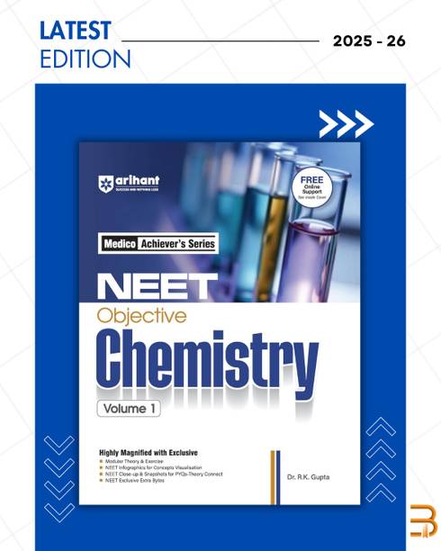 NEET Objective Chemistry Volume 1 | NEET Practice Set | With Modular Theory & Exercise MCQ Practice With PYQs- Theory Connect | For Exam 2025-26
