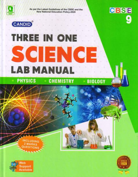 Candid Three In One Science Lab Manual Cbse For Class - 9