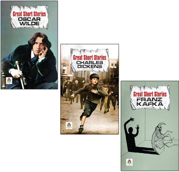 Oscar Wilde + Charles Dickens + Franz Kafka Great Short Stories | Fictional Wisdom | Mystery | Thoughtful Tales | Storytelling | Lessons | Literary Fiction | Classic Fiction | Timeless Morality (Set Of 3 Books)