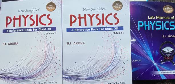 New Simplified Physics Class 12 Cbse Vol 1 And 2 With Lab Manual
