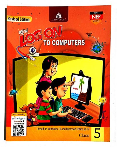 New Log On To Computers Class -5 (Old Like New Book)