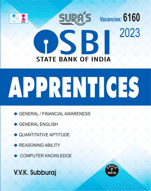 SURA'S SBI (State Bank Of India) Apprentices Exam Guide - Latest Updated Edition 2023