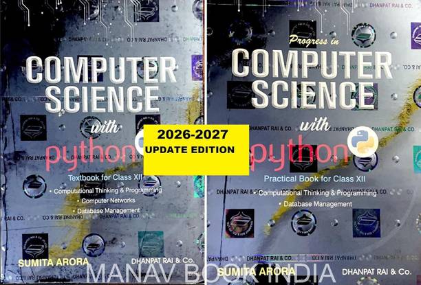 Sumita Arora Computer Science With Python
Class XII, 2026-2027 Update Edition By Sumita Arora