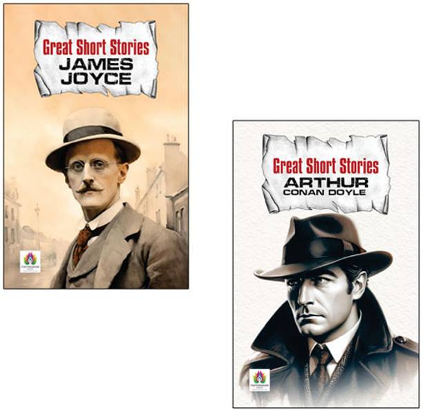 James Joyce + Arthur Conan Doyle Great Short Stories | Best Life | Feel Good | Learning | Growth | Short Stories (Set Of 2 Books)