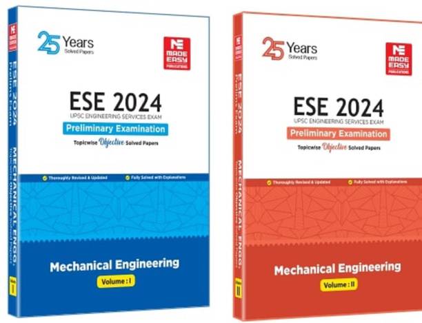 ESE 2024: Preliminary Exam: Mechanical Engineering Objective Solved Paper Vol-1 -2