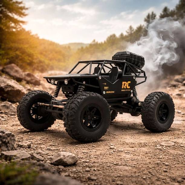 WORLD OF TINY All Terrain RC Rock Climbing Truck with Strong Suspension System