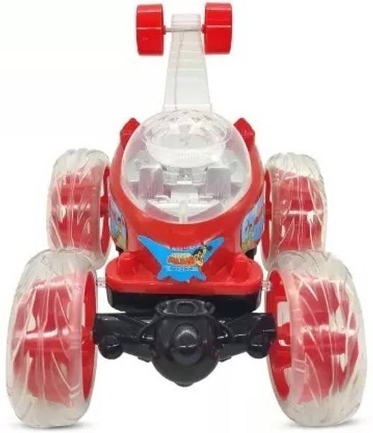 BMT Best Stunt Car 360° Twisting Remote Control for Kids Music ,Lights_46