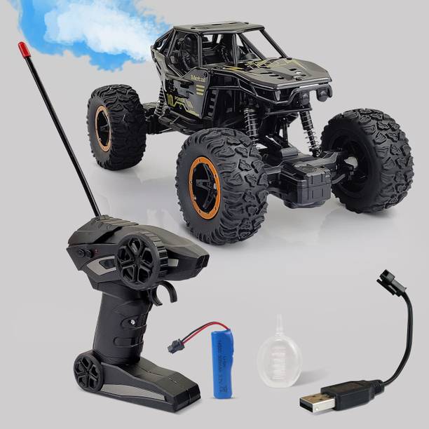 Parteet Rechargeable Off-Road Rock Crawler Monster Truck with Mist Smoke