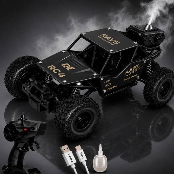 Amaflip 1:18 Scale Remote Control Rock Crawler Truck – 4x4 Off-Road RC Car