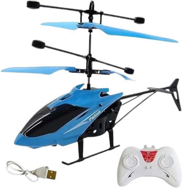 GOSHOPPE ENTERPRISES Drone Toy for Boys/Kids Remote Control Rechargeable with LED Lights Helicopter
