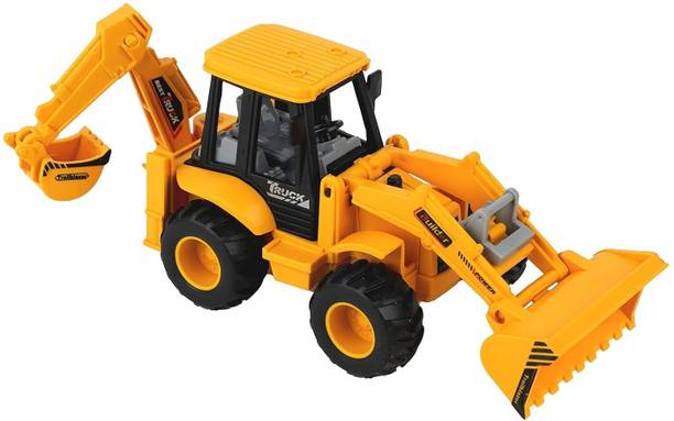 Infinex Heavy Duty Excavator & Front Loader Vehicle for Boys & Girls