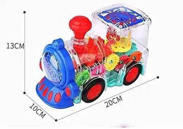 Razz BAzz FK_Gear Engine Train Transparent With lightning and sound , Music effect