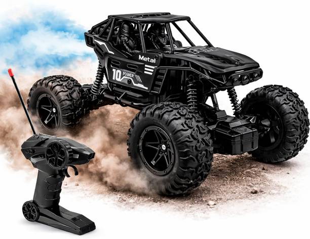 JoyAura Metal body Remote control 4x4 Rock crawler Monster Truck Car with smoke
