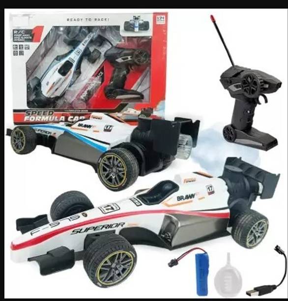 Aimerly F1 Formula Spray High Speed Racing Remote Control Car Toy