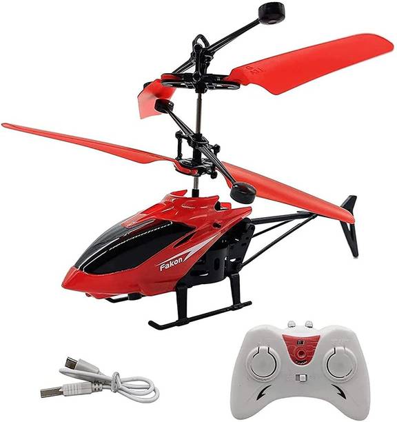 HOMOZE Flying Remote Control RC Induction Type 2-in-1 Indoor Outdoor Helicopter Toys