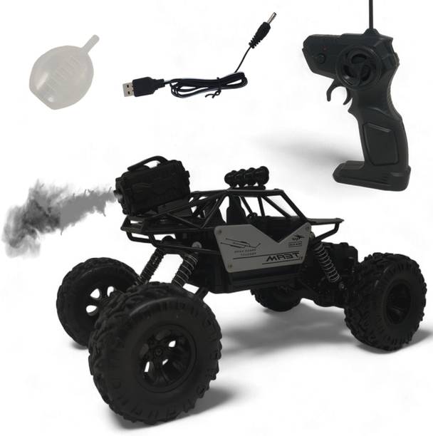 Aavkar creation Big Rock Crawler Car 4x4 for Boys&Girls With Smoke & Fully Remote Control