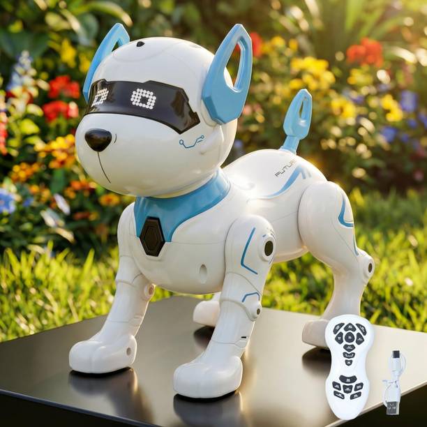 VikriDa RC Robot Dog for Kids Smart Robotic Puppy with Touch, Walk & Talk