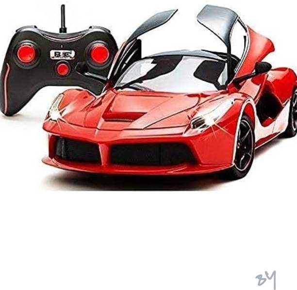 RG TRADERS Rechargeable Ferrari Style Remote Control Car With Opening Doors_Red 67