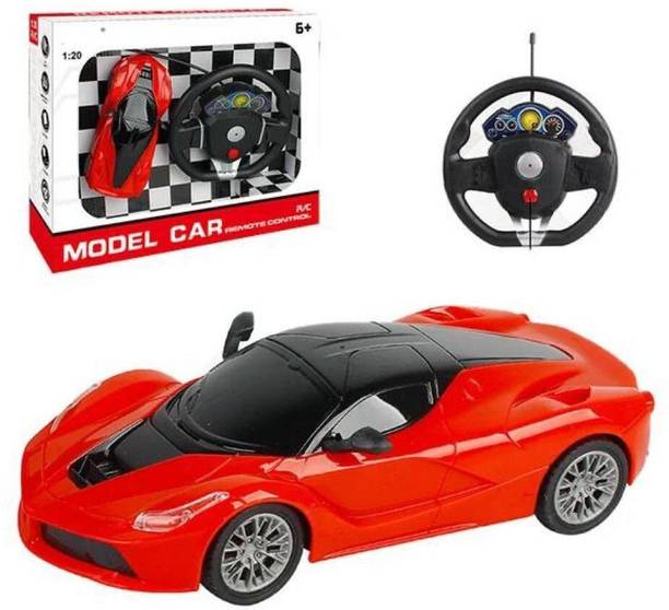 Xcillince Toys Fast Modern Wireless Steering Remote Control Car Toy For Kids (Multicolor)