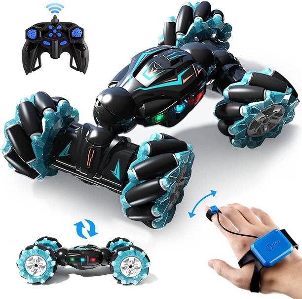 HEZKOL RC Stunt Car, 2.4GHz 4WD Remote Control Gesture Car Sensor Toy