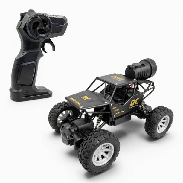 VeoMart RC Rock Crawler 1:18 Scale | Remote Control Car for Kids | Rechargeable Battery