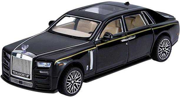 crezor toys 1:36 Scale Diecast RR Phontam Car Alloy Pull-Back Model with Light & Music