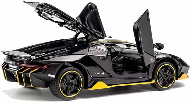 Galactic Diecast Metal Alloy Sports car Model 4 Wheel Drive Pull Back car Toy