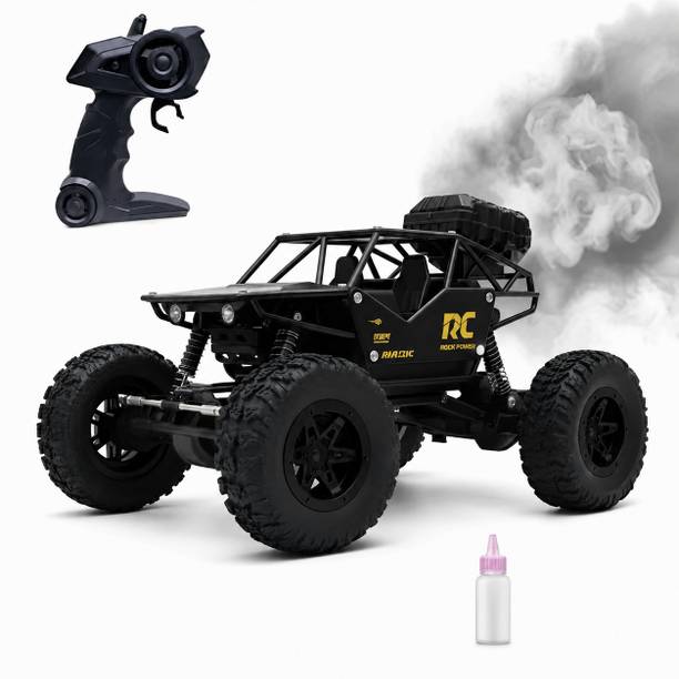 FUN DREAMZ RC Rock Crawler Car for Kids – 4WD Remote Control Off-Road Rock Car (Big Wheels)