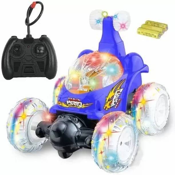 BMT Best Stunt Car 360° Twisting Remote Control for Kids Music ,Lights_91