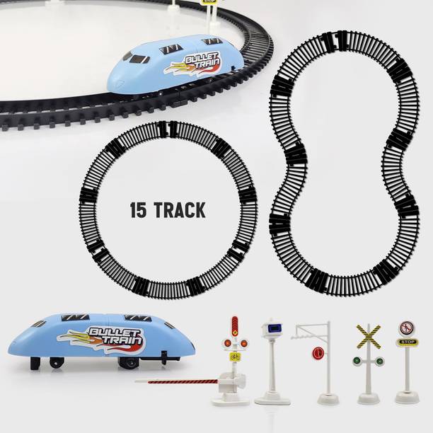 SellRider Imported High Speed Bullet Train with Track Set & Signal