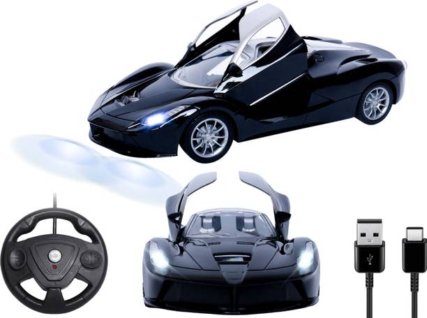 Wonder SportsCarRemote Controlled Racing Sports Car for Kids_Black