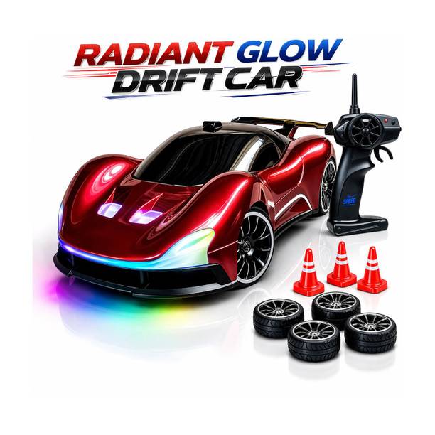 MEMOBEES Remote Control Drift Car I Racing Sport Toy Car with LED Lights