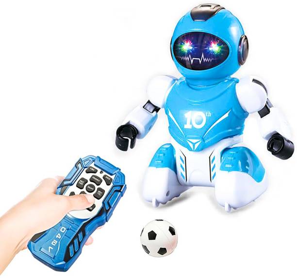 विक्रीडा Remote Control Robot Soccer Game for Kids Tackle, Dribble & Shoot Football Toys