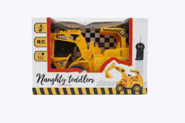 nts JCB Remote Control Excavator Toy for Kids Wireless Bulldozer Battery Operated