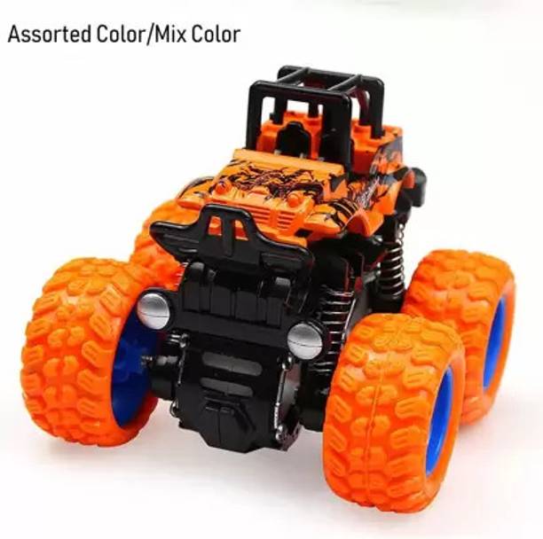 DDTOYS 360 Degree Stunt Flipping Design Mini Monster Truck for Kids (Multicolor)