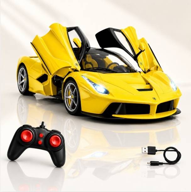 Pepstter we bring Kid Ferrari Remote Control Racking Sport Car