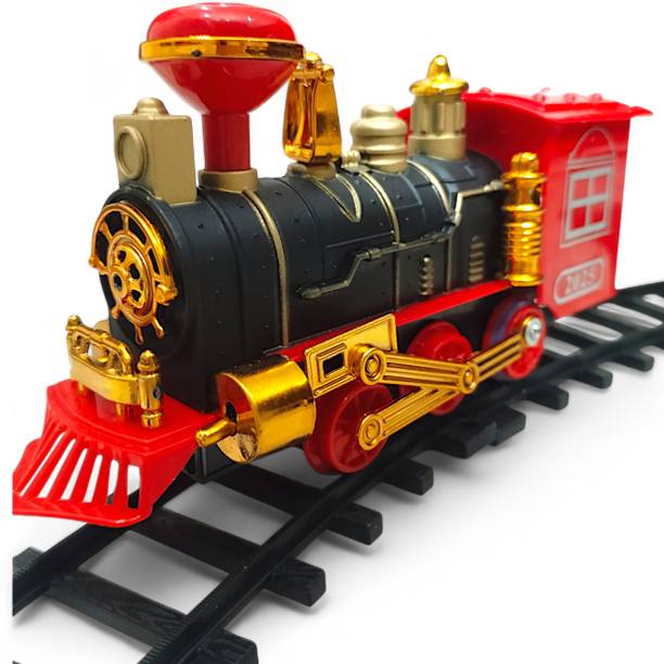 DToys D-Series Toy Train - Electrical, Musical, Smoke, Rechargeable Train for Kids