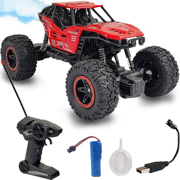 Pepstter Remote Control Car Big Size Rock Crawler Monster Truck Toy Car Gift for Kids