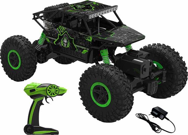 SNISH SIGNATURE 1:18 Rechargeable 4Wd Rally Car Rock Crawler R/C Monster Truck Blue-R80