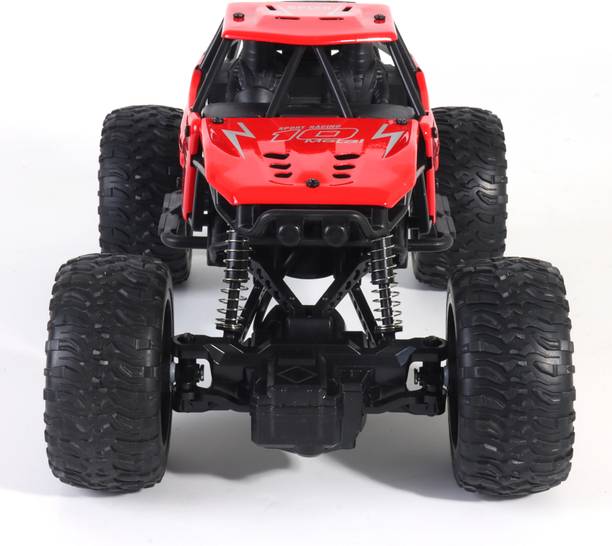 frendo Remote Controlled Rock Crawler RC Monster Truck, 2.4G, 1:18 Scale (Red)