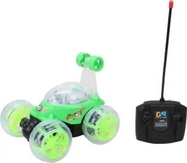 Tenmar Best Stunt Car 360° Twisting Remote Control for Kids Music ,Lights_210