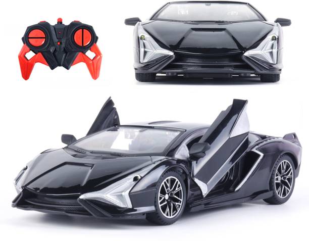 frendo Door Opening Rechargeable RC Car 2.4G Remote (100+ ft) Lam Black