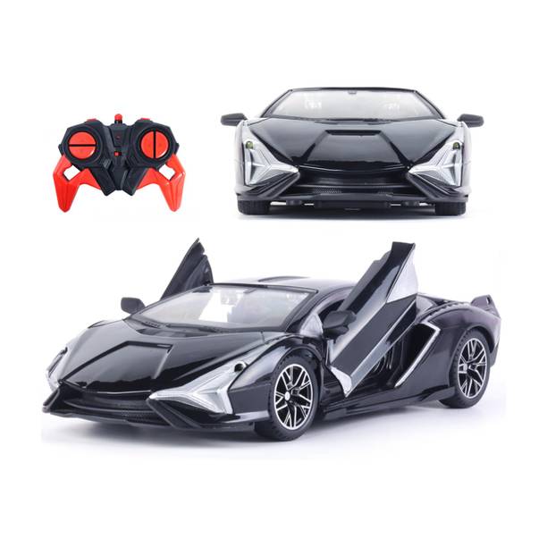 frendo Door Opening Rechargeable RC Car 2.4G Remote (100+ ft) Lam Black
