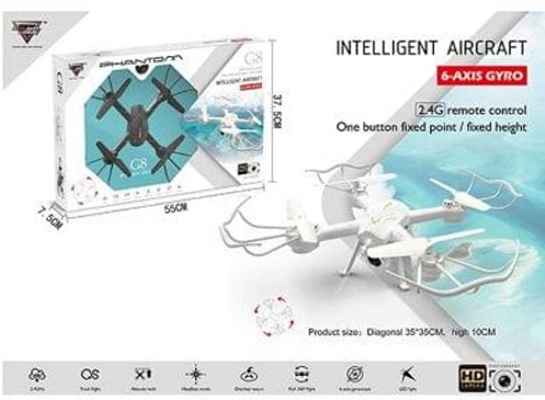 M Kids G8 Remote Control Drone without Camera (Multicolor)